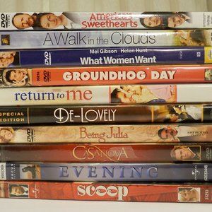 10 Assorted Romance Movies DVDs